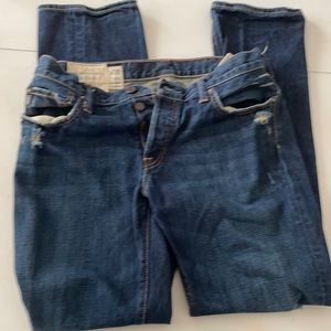 Abercrombie and Fitch 34 x 32 slim straight